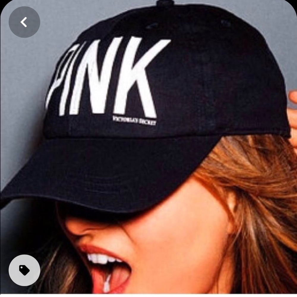 Victoria secret Pink Black baseball cap